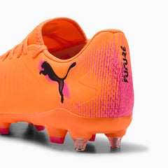 Puma Mens Future 8 Play Soccer Shoes In Neon Orange
