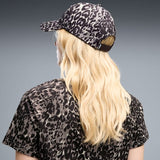 Puma Womens Essential Elevated Cap In Leopard
