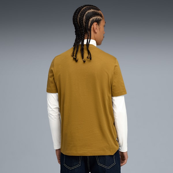 Puma Unisex Essential Logo T-Shirt In Honey
