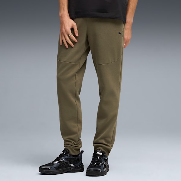 Puma Mens Tech Track Pants In Dark Green