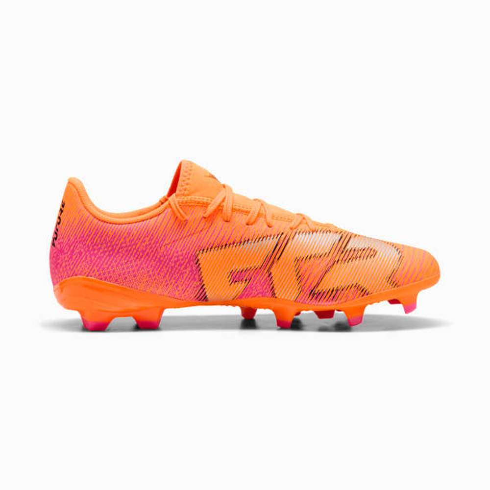 Puma Unisex Adults Future 8 Play FG/AG Soccer Boots In Heat Fire/Black/Ravish