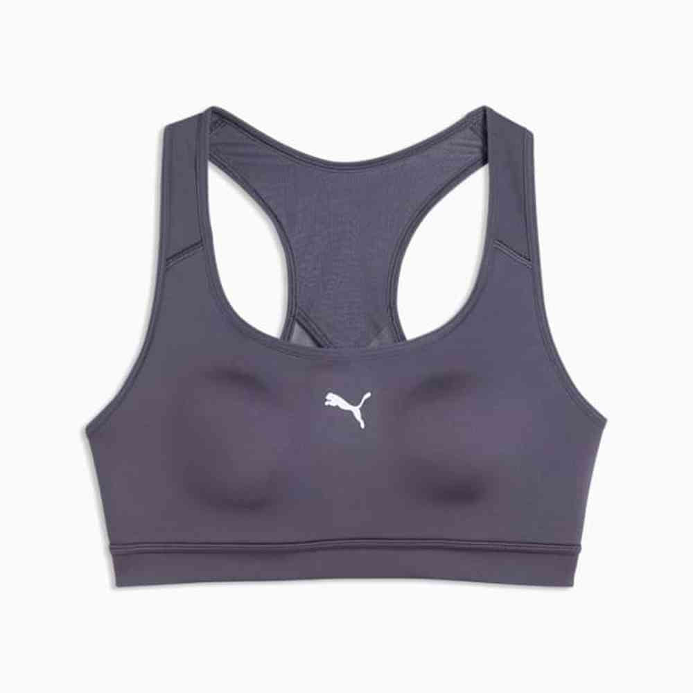 Puma Womens 4Keeps Run Sports Bra In Inky Depths