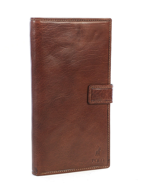 Polo Hamilton Travel Wallet In Brown