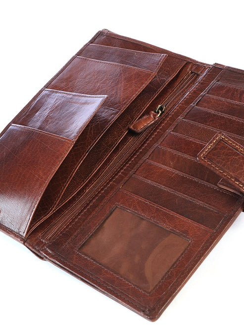 Polo Hamilton Travel Wallet In Brown