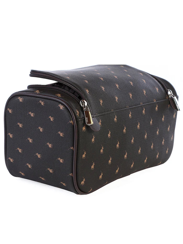 Polo Lifestyl Bags Toiletry Case Brown