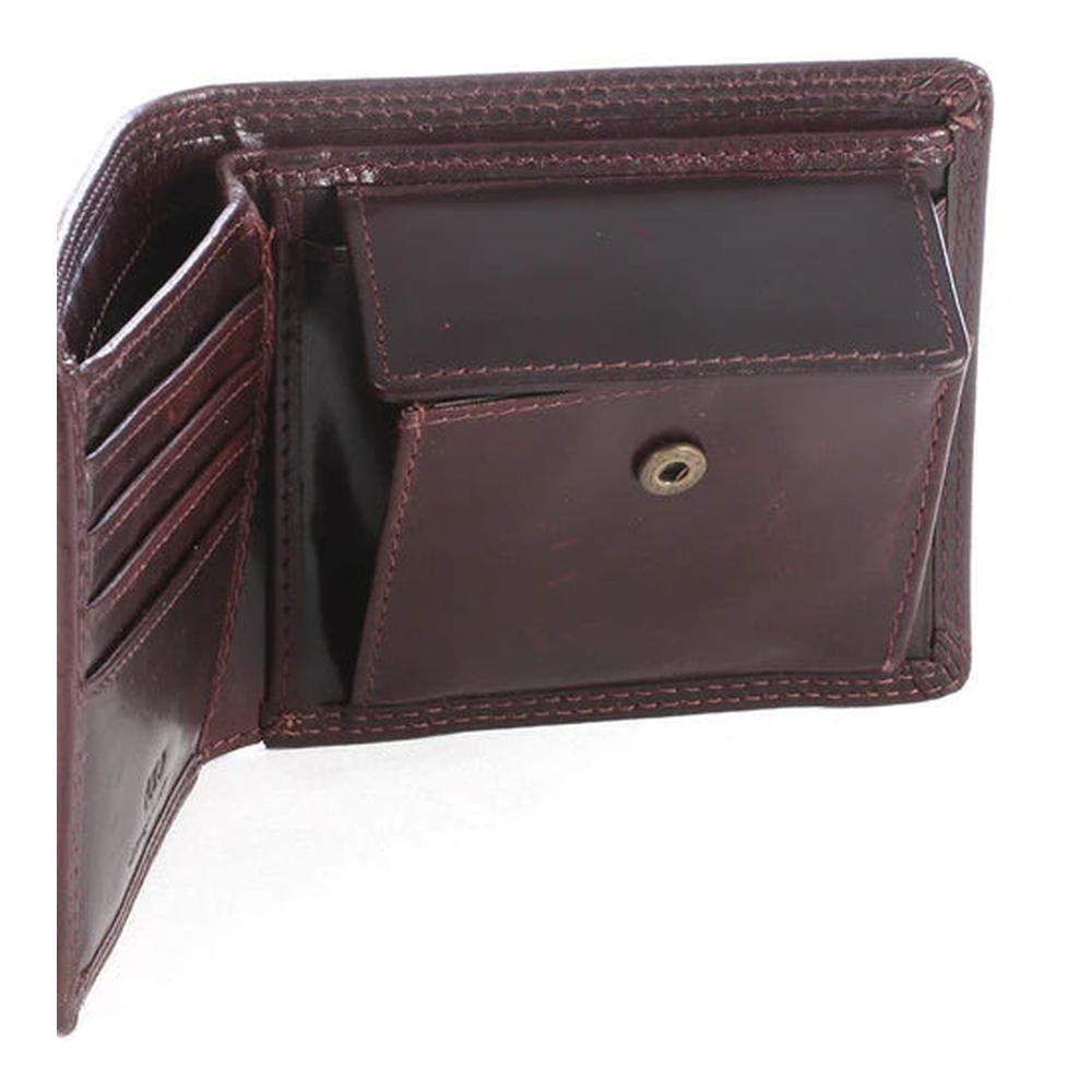 Polo Mens Kenya Smalls Billfold With Coin Section Wallet In Brown
