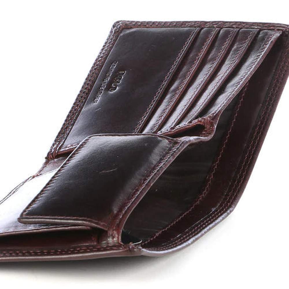 Polo Mens Kenya Smalls Billfold With Coin Section Wallet In Brown