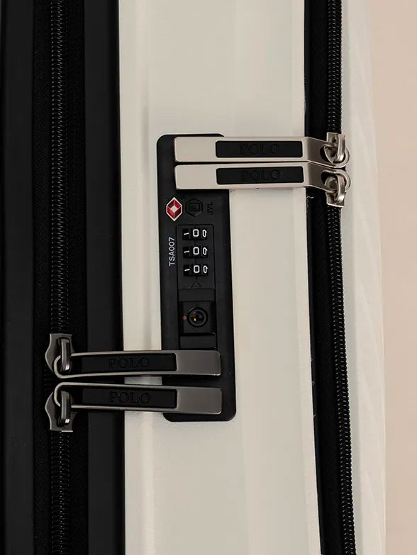 Polo Proflex Fusion Medium Trolley Case White