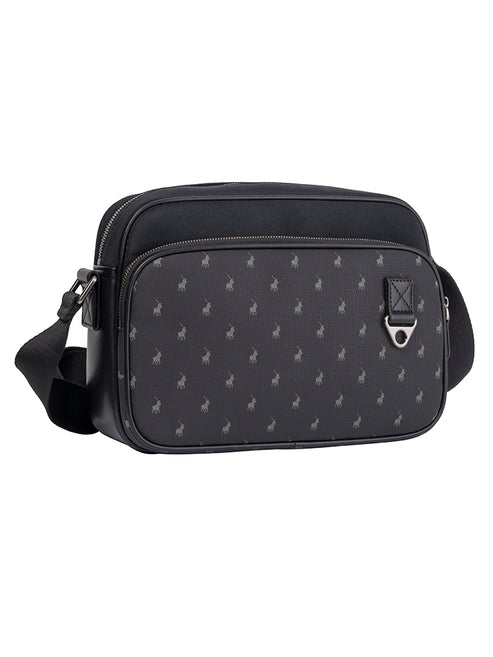 Polo Metro Crossbody In Black Mono