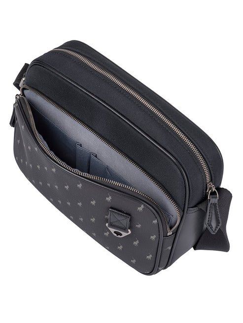 Polo Metro Crossbody In Black Mono