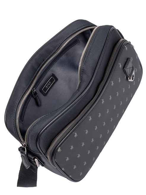 Polo Metro Crossbody In Black Mono