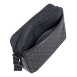 Polo Metro Iconic Document Crossbody In Black