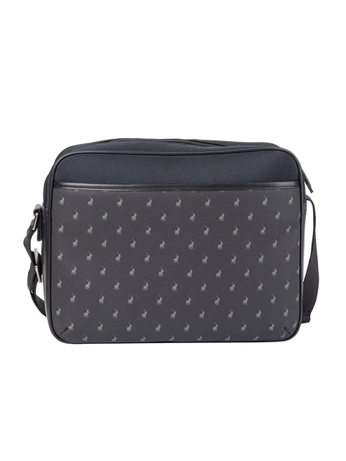 Polo Metro Document Crossbody In Black Mono