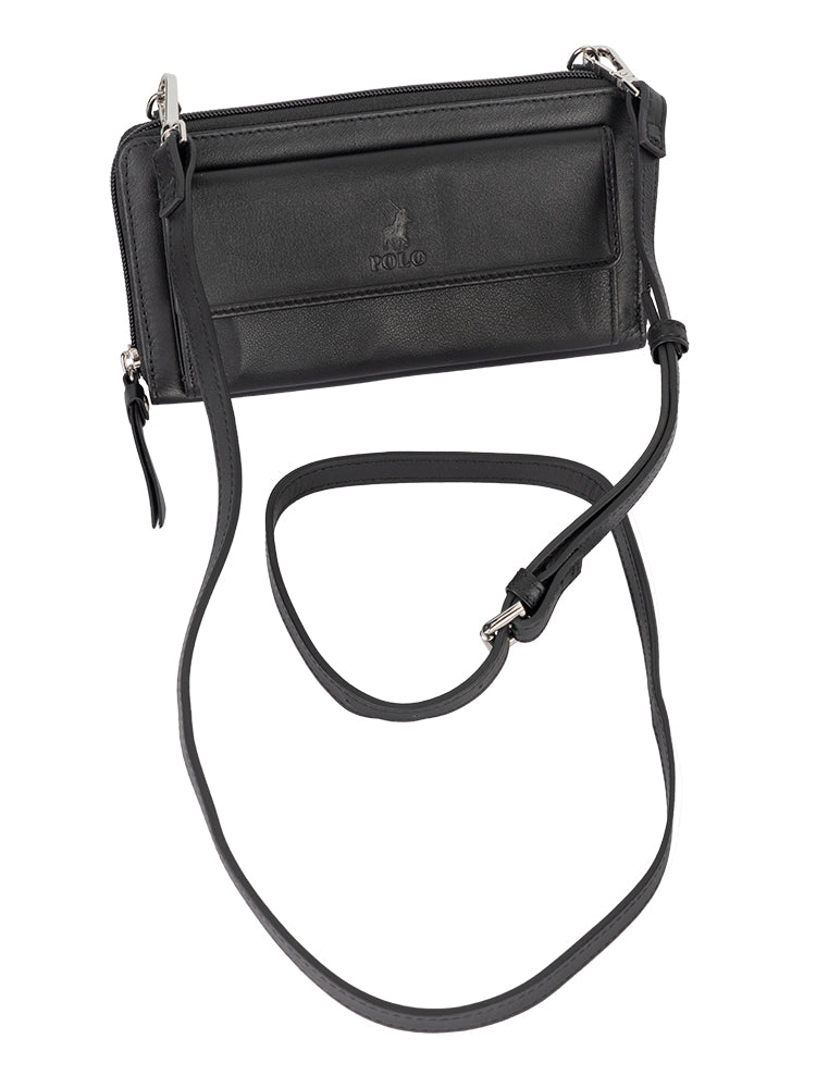 Polo Alto Phone Sling In Black