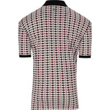 Polo Mens Geo Printed Golfer In Red & Black