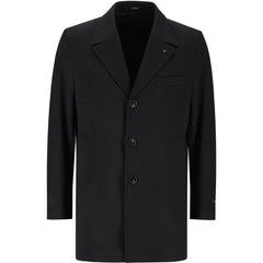 Polo Mens Custom Fit Coat Ink Blue