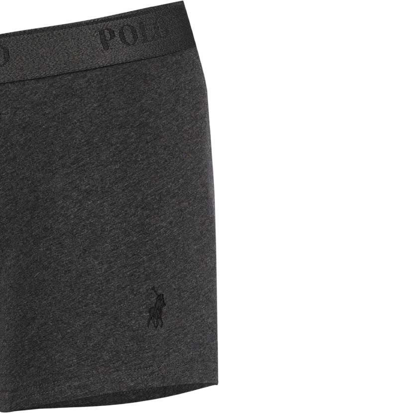 Polo Mens 2 Pack Boxer Set In Charcoal