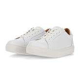 Polo Mens Classic Leather Sneakers In White