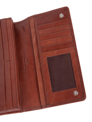 Polo Colorado Clutch Purse In Brown