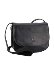Polo Etosha Flapover Saddle Bag In Black