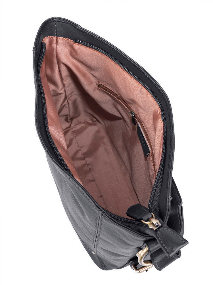 Polo Vega Black Hobo Bag