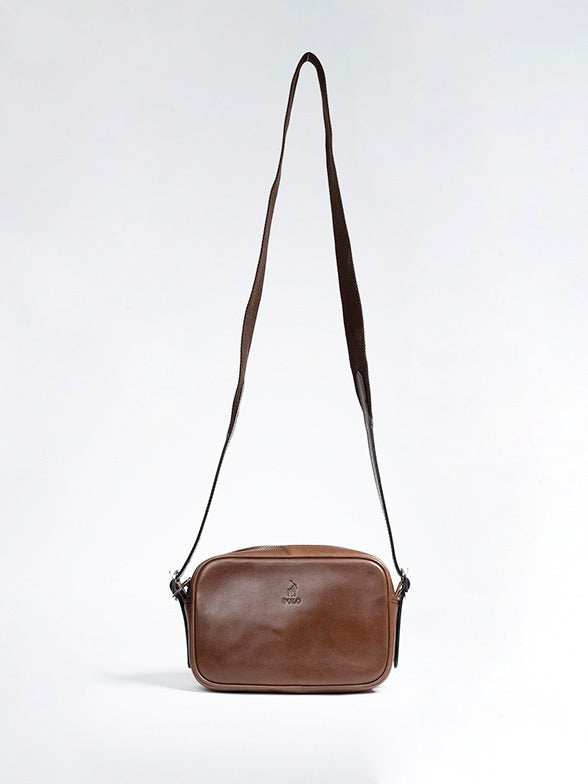 Polo Colorado Camera Bag In Brown