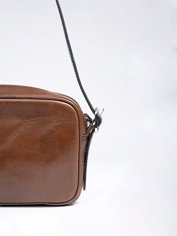 Polo Colorado Camera Bag In Brown
