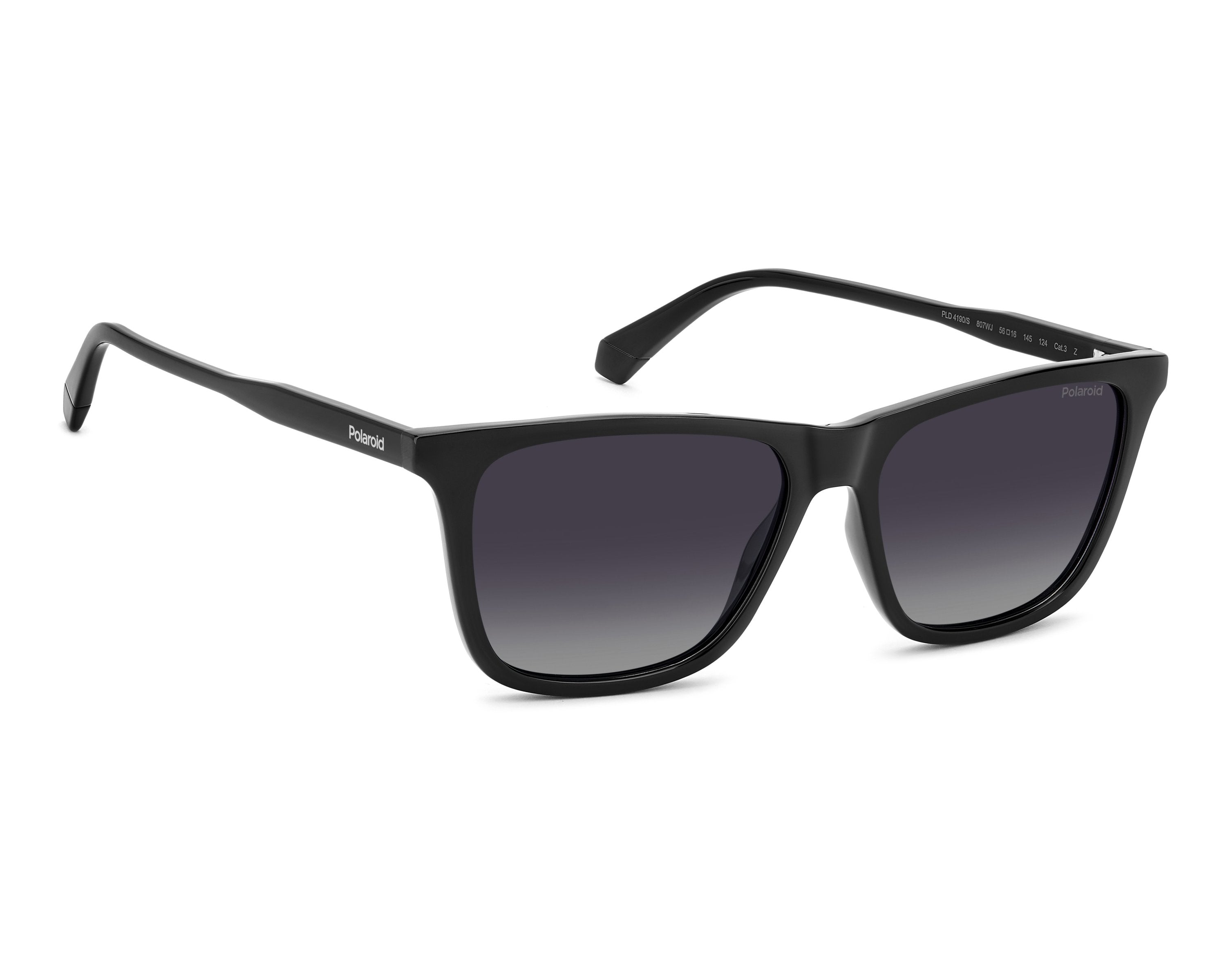 Polaroid Polarized Full Rim Sunglasses In Black