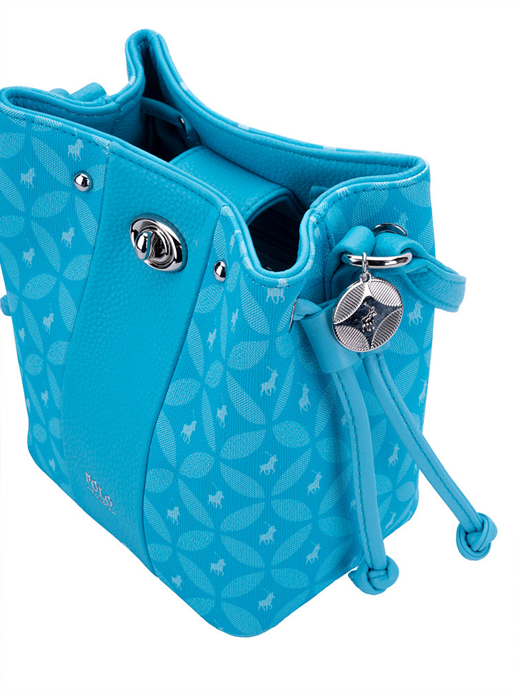 Polo Belize Mini Bucket Sling Bag Aqua