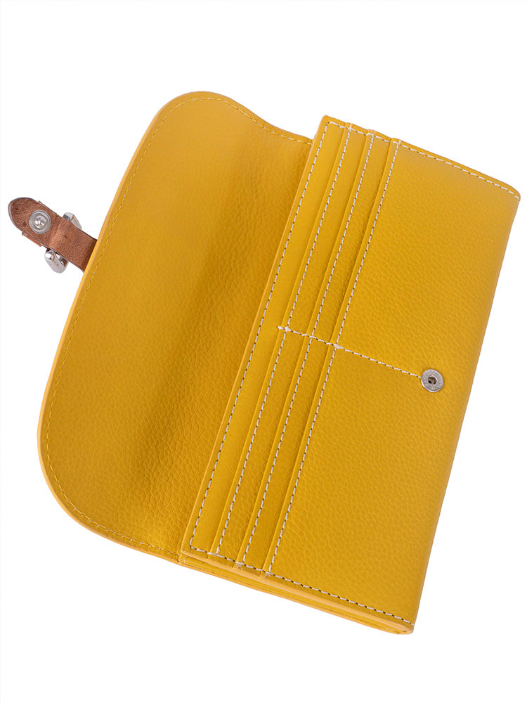 Polo Benton Clutch Purse  Mustard