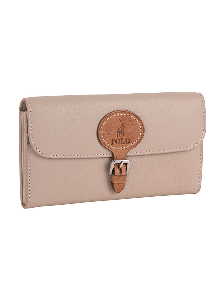 Polo Benton Clutch Purse  Taupe