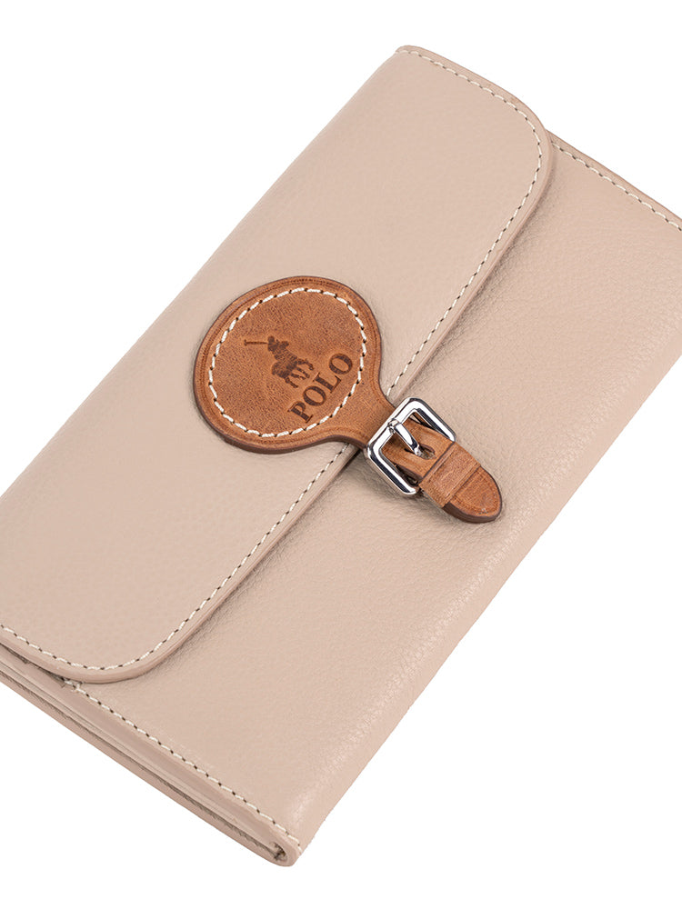 Polo Benton Clutch Purse  Taupe