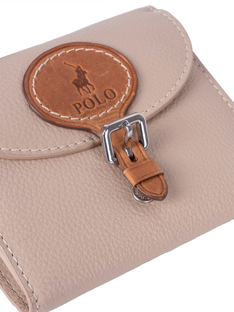 Polo Compact Purse Taupe