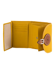 Polo Compact Purse Mustard