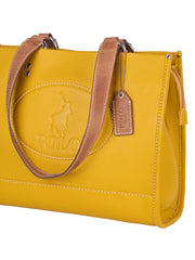 Polo Benton Tote  Mustard