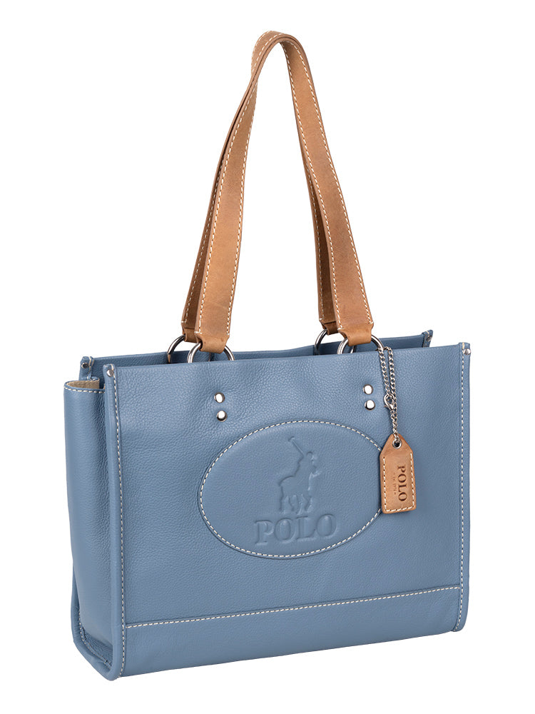 Polo Benton Tote bag In Sky Blue