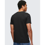 Polo Mens Short Sleeves Block HD Print T-Shirt In Black