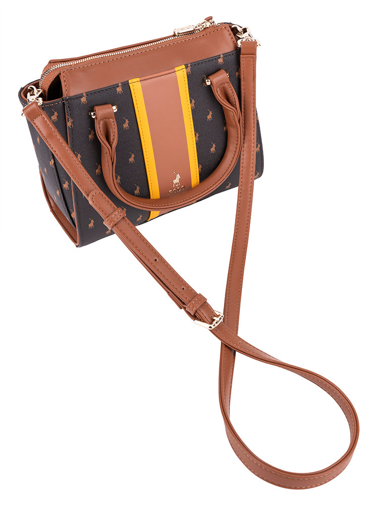 Polo Camden Shopper Crossbody Brown