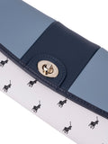 Polo Casablanca Clutch Purse Blue - One Size