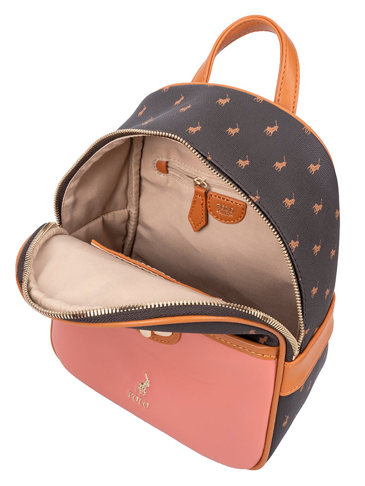 Polo Casablanca Small Sling Backpack Coral