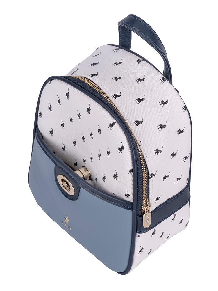 Polo Casablanca Small Sling Backpack  Blue