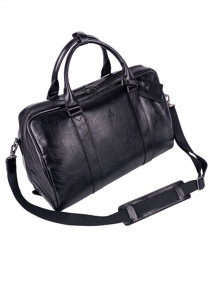 Polo Latalian Veg Duffle In Black