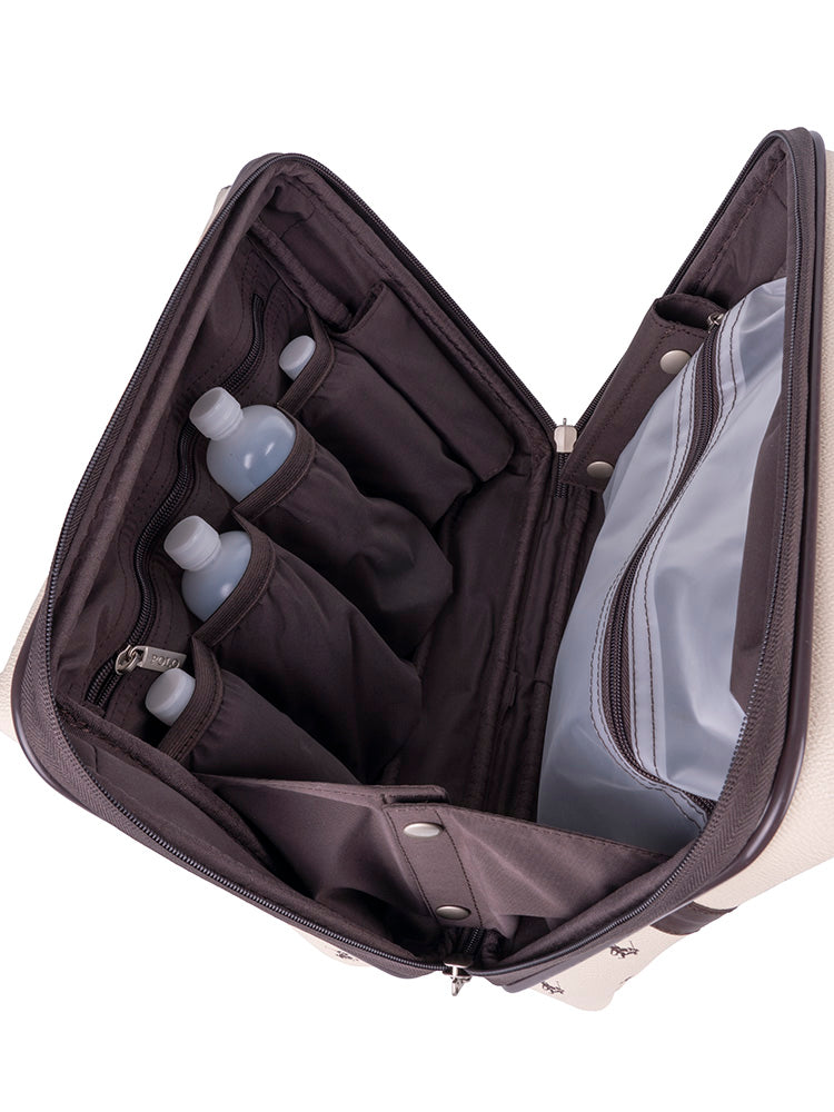 Polo Double Pack Luggage Beauty Case   Beige