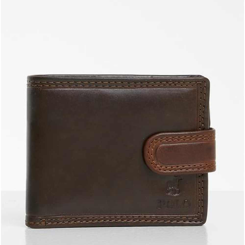 Polo Kenya Smalls Tab Wallet In Brown