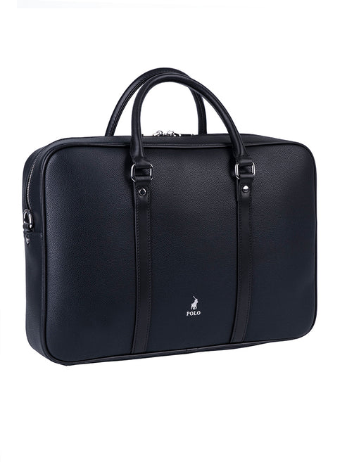 Polo Lyon Laptop Case In Black
