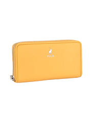 Polo Lyon Zip Around Purse In Yellow