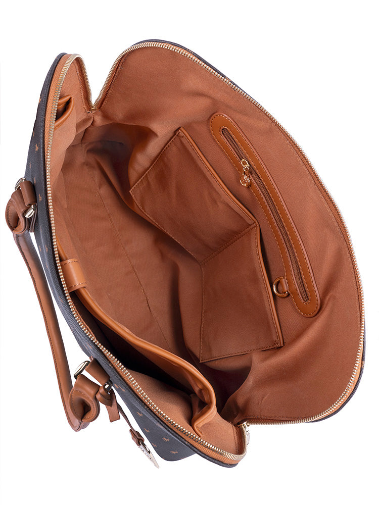 Polo New Iconic  Laptop Bag Brown