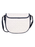 Polo Porter Saddle Flapover Sling  Navy