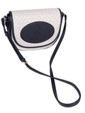 Polo Porter Saddle Flapover Sling  Navy