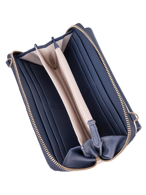 Polo Preston Navy Phone Sling